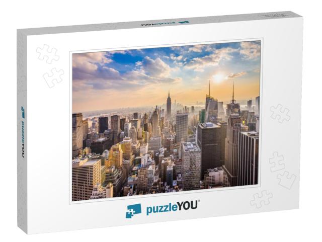 New York, New York, USA Skyline... Jigsaw Puzzle