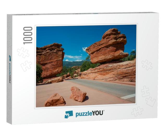 Garden of the Gods, Colorado... Jigsaw Puzzle with 1000 pieces