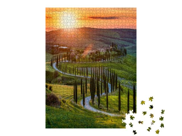 Spring in Tuscany, Italy... Jigsaw Puzzle with 1000 pieces