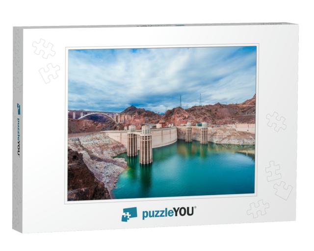 View of the Hoover Dam in Nevada, Usa... Jigsaw Puzzle