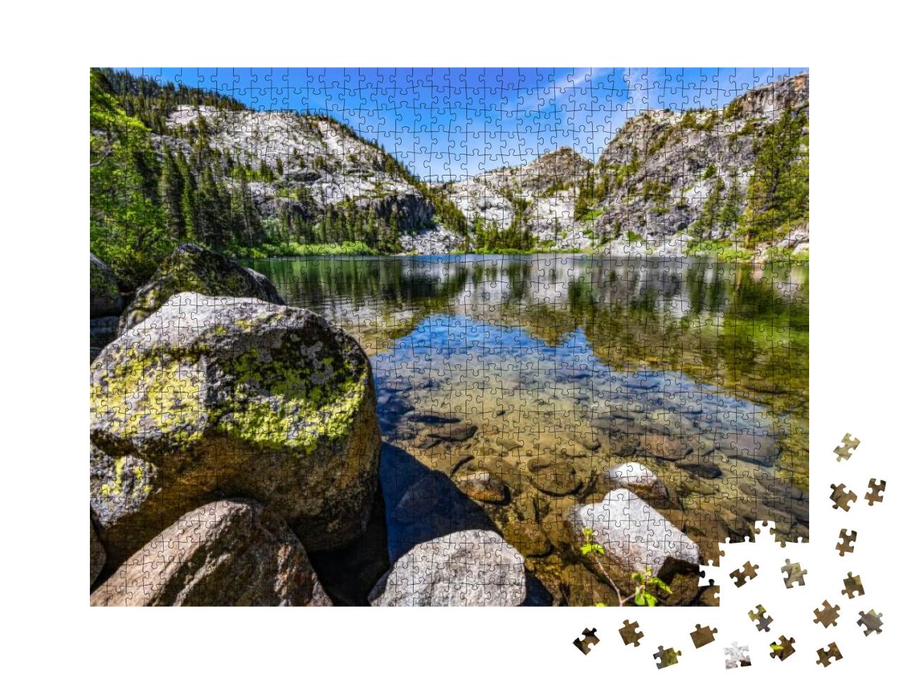 Photo of Eagle Lake in Lake Tahoe... Jigsaw Puzzle with 1000 pieces