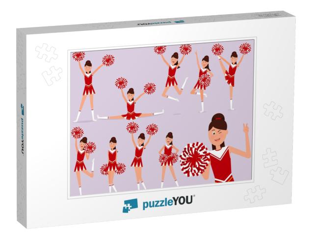 Cheerleader... Jigsaw Puzzle