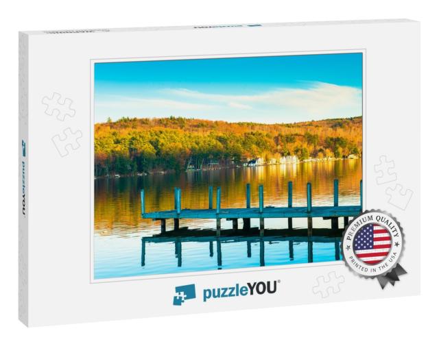 A Pier on a Quite Lake... Jigsaw Puzzle