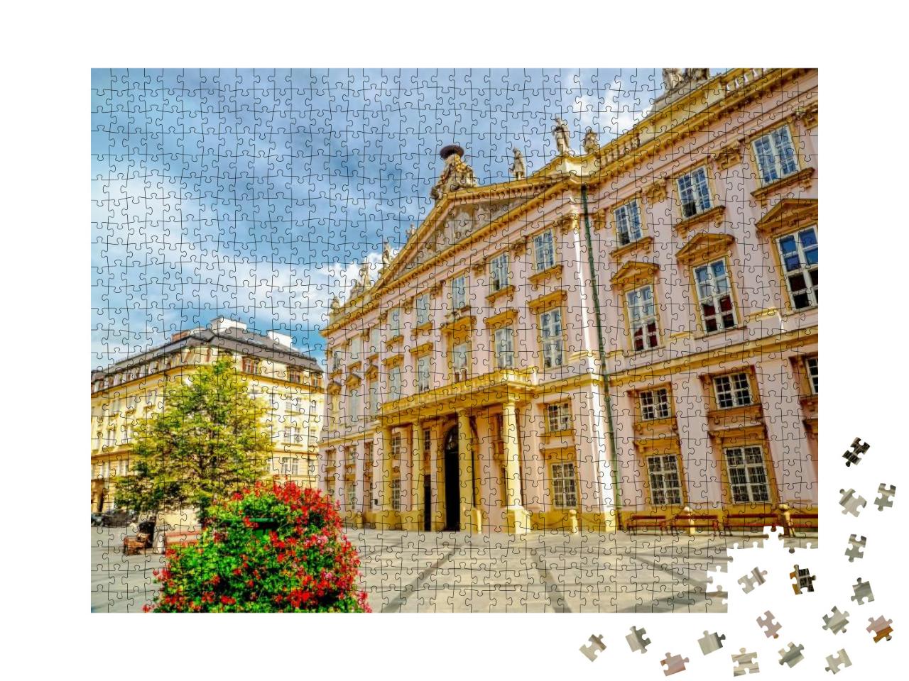 Primates Palace in Old Town in Bratislava... Jigsaw Puzzle with 1000 pieces