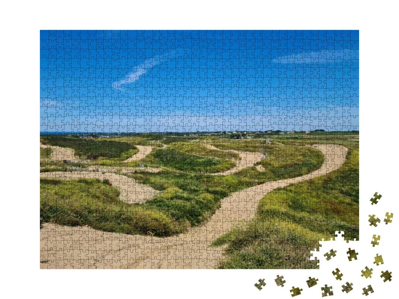 Pleinmont, Motocross Track, Guernsey Channel Islands... Jigsaw Puzzle with 1000 pieces