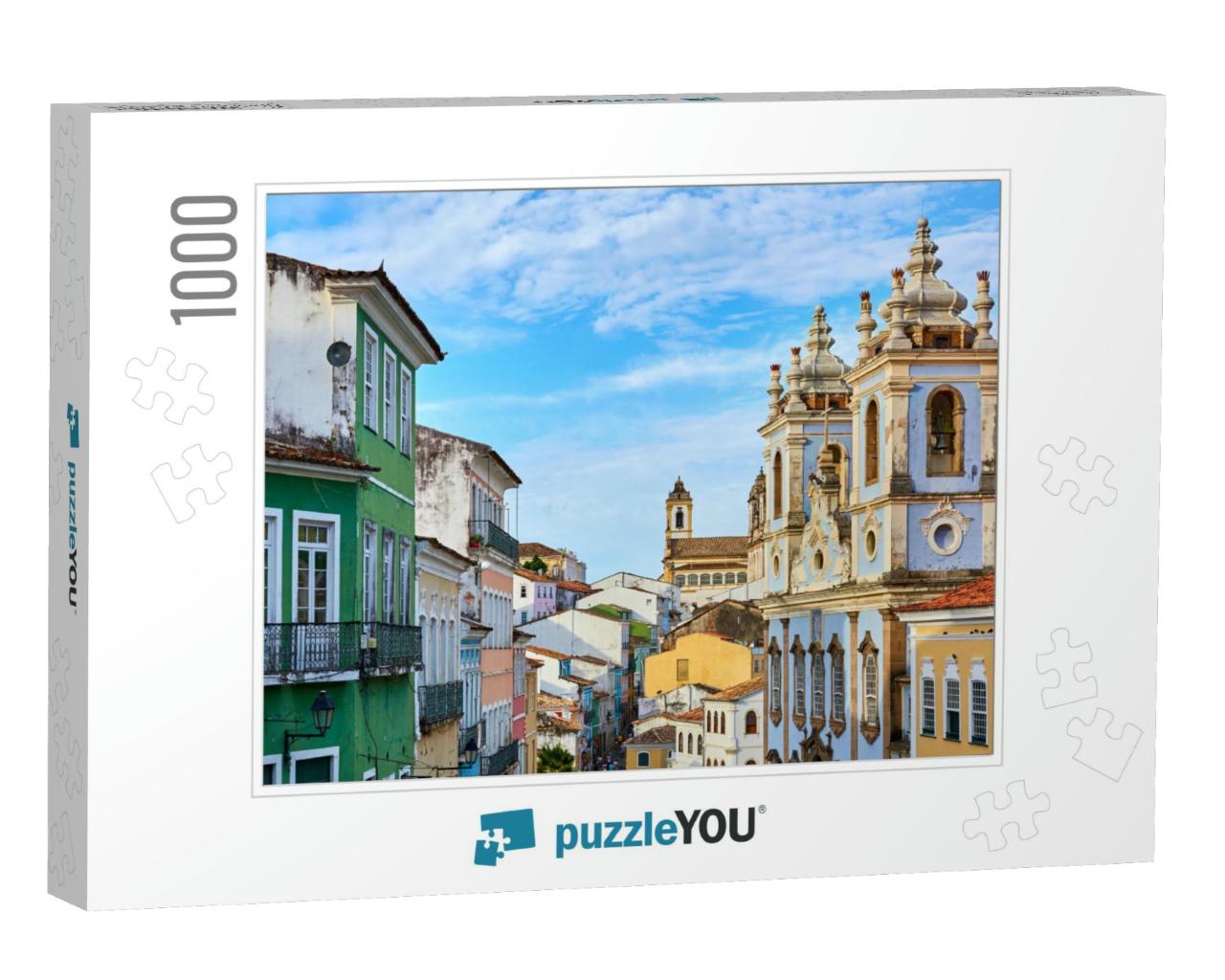 Pelourinho - Salvador Bahia - Brazil... Jigsaw Puzzle with 1000 pieces