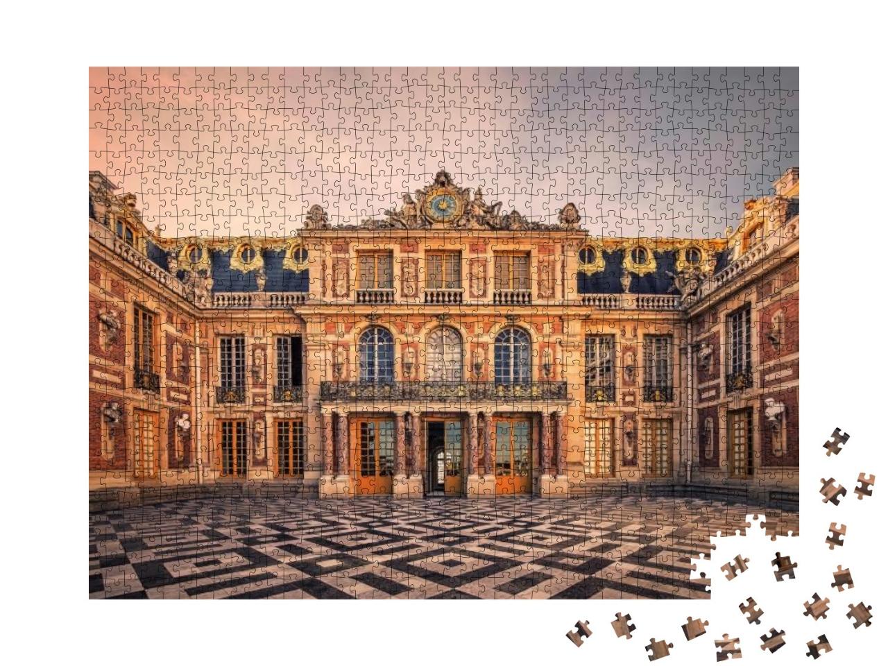 September 2018 - Versailles, France - Versailles Palace F... Jigsaw Puzzle with 1000 pieces