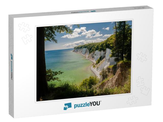 Directly At the Famous Chalk Cliff on Ruegen National Par... Jigsaw Puzzle