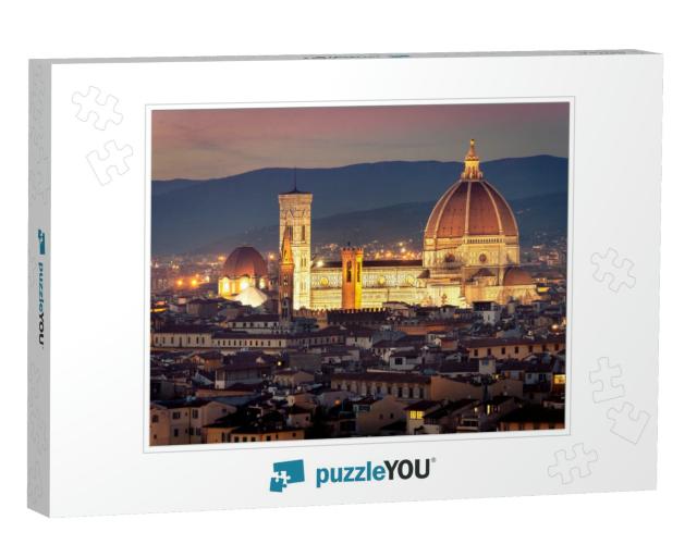 Twilight in Florence... Jigsaw Puzzle