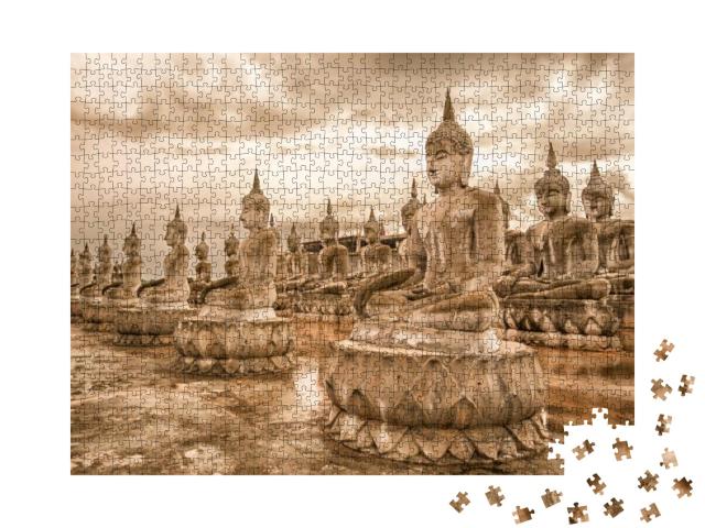 Buddha Park... Jigsaw Puzzle with 1000 pieces