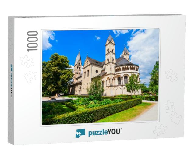 Basilica of St. Castor or Kastorkirche is the Oldest Chur... Jigsaw Puzzle with 1000 pieces