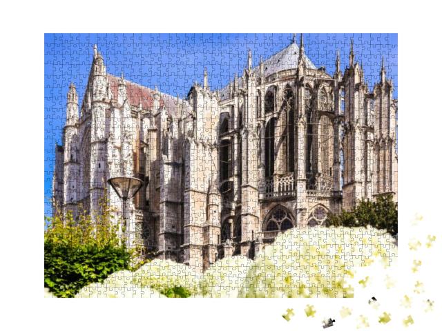 Beauvais Cathedral, the Cathedral of Saint Peter of Beauv... Jigsaw Puzzle with 1000 pieces