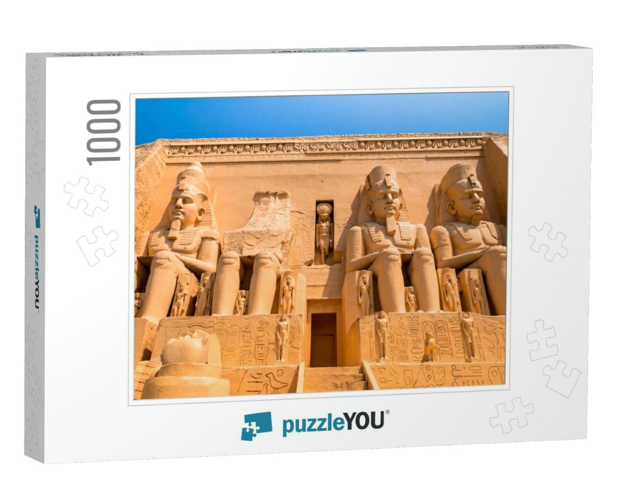 Abu Sambal Egypt as Ancient Egypt's Cathedral is Made Up... Jigsaw Puzzle with 1000 pieces