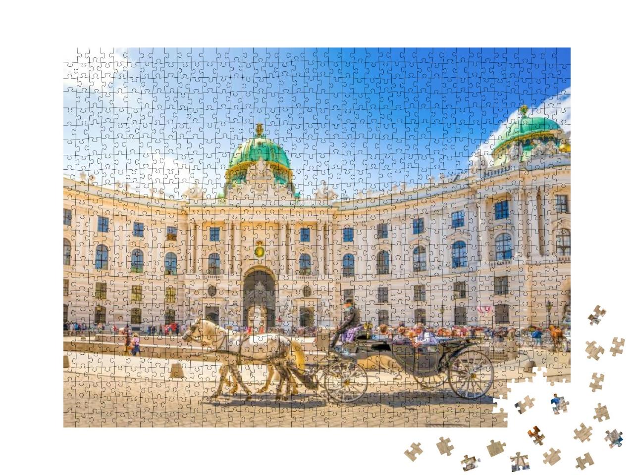 Alte Hofburg, Vienna, Austria... Jigsaw Puzzle with 1000 pieces