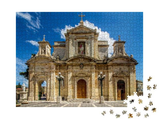 Malta Rabat Church... Jigsaw Puzzle with 1000 pieces