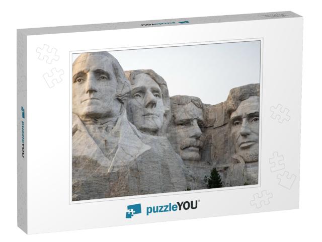 Mount Rushmore National Memorial in the State of South Da... Jigsaw Puzzle