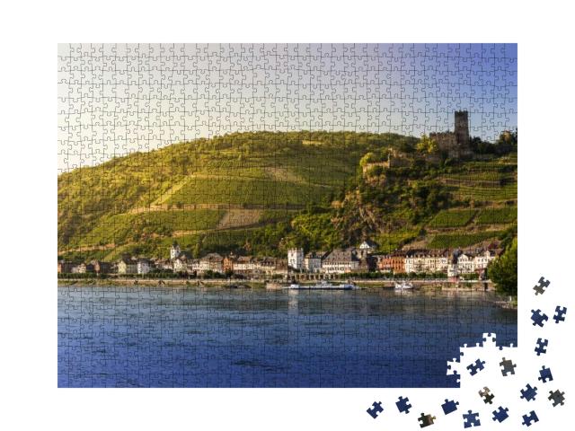 Rhine River... Jigsaw Puzzle with 1000 pieces