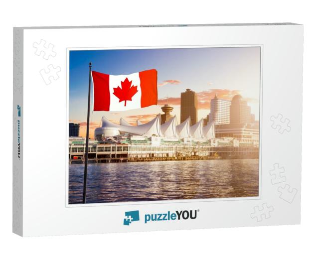 Canada Place & Commercial Buildings in Downtown Vancouver... Jigsaw Puzzle