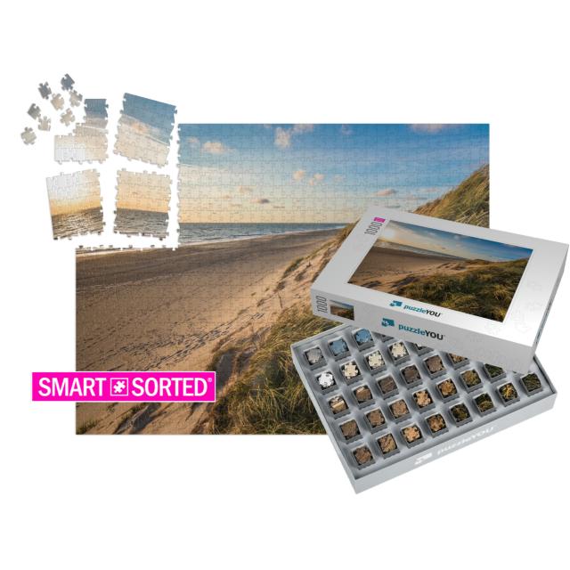 North Sea Beach, Jutland Coast in Denmark... | SMART SORTED® | Jigsaw Puzzle with 1000 pieces