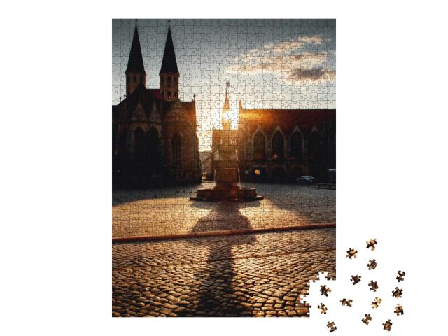 Old Town with Historic Baroque Architecture Buildings Suc... Jigsaw Puzzle with 1000 pieces