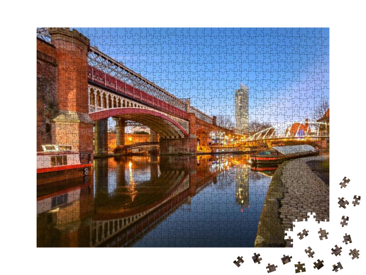 View of Manchester Tallest Building Beetham Tower, Reflec... Jigsaw Puzzle with 1000 pieces