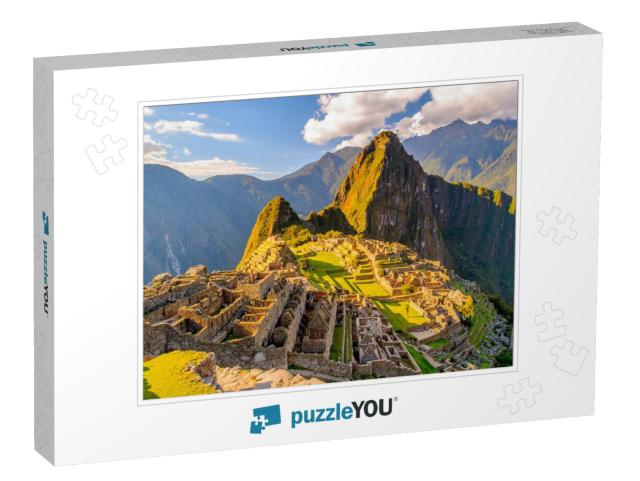 Machu Picchu Peru, Southa America, a UNESCO World Heritag... Jigsaw Puzzle