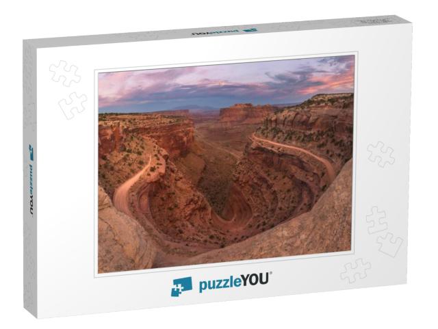 Canyonlands National Park, Moab At Sunset... Jigsaw Puzzle