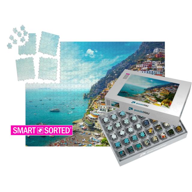 Positano Amalfi, Italy... | SMART SORTED® | Jigsaw Puzzle with 1000 pieces