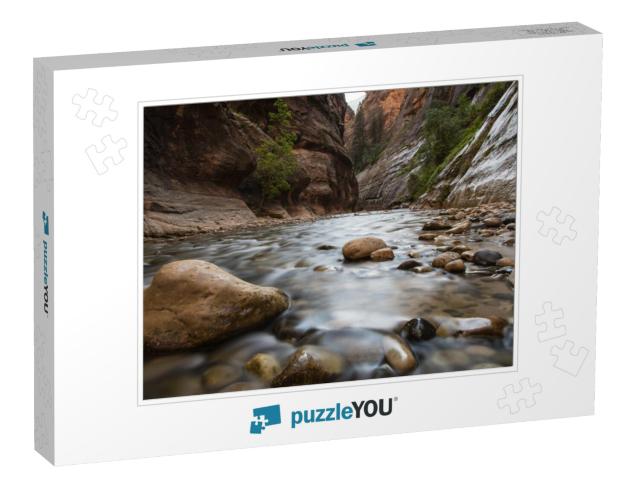 The Narrows in Zion National Park... Jigsaw Puzzle