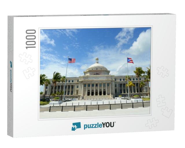 Puerto Rico Capitol Capitolio De Puerto Rico is a Beaux-A... Jigsaw Puzzle with 1000 pieces
