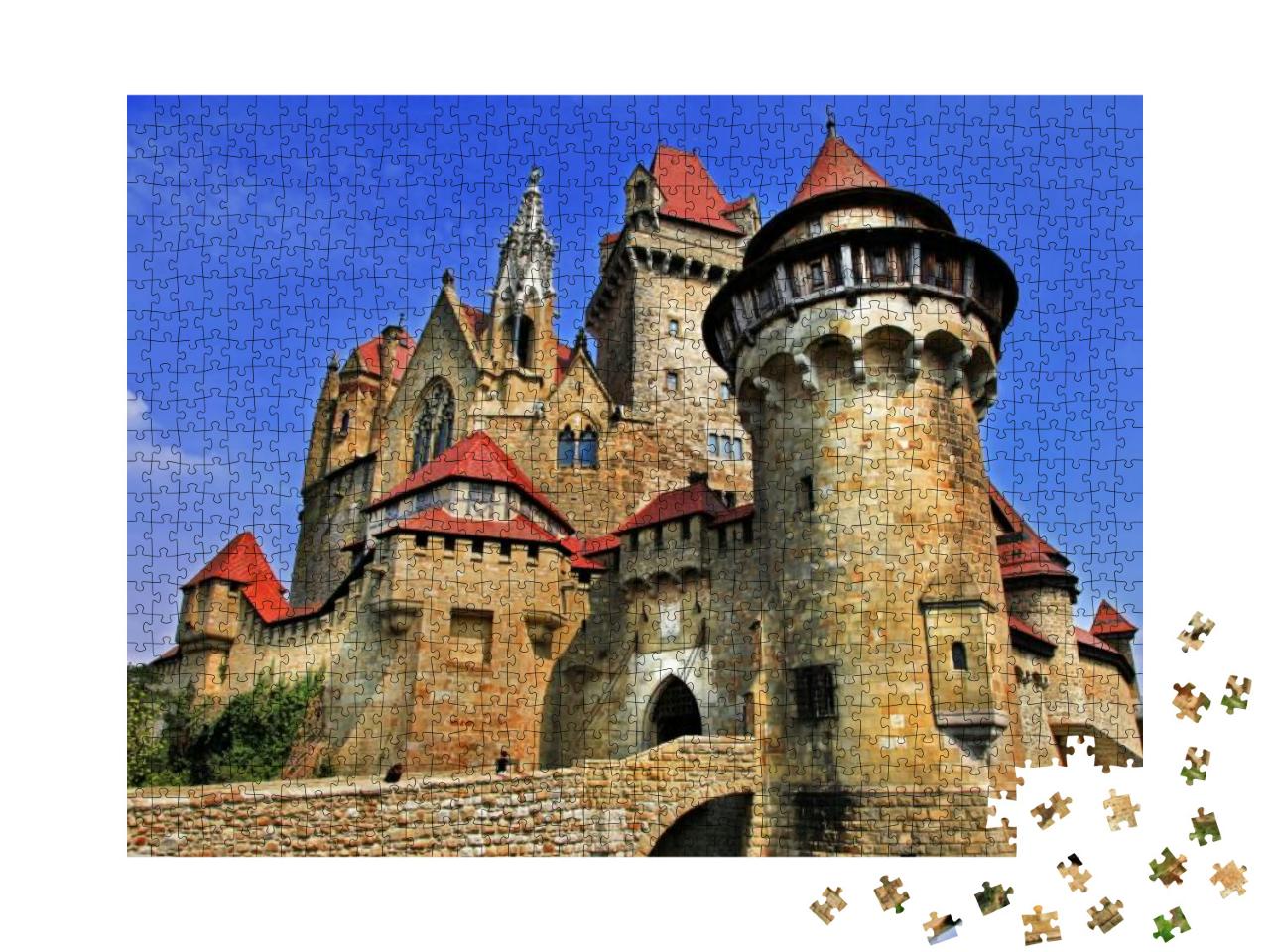 Most Beautiful & Well Preserved Medieval Castles of Europ... Jigsaw Puzzle with 1000 pieces