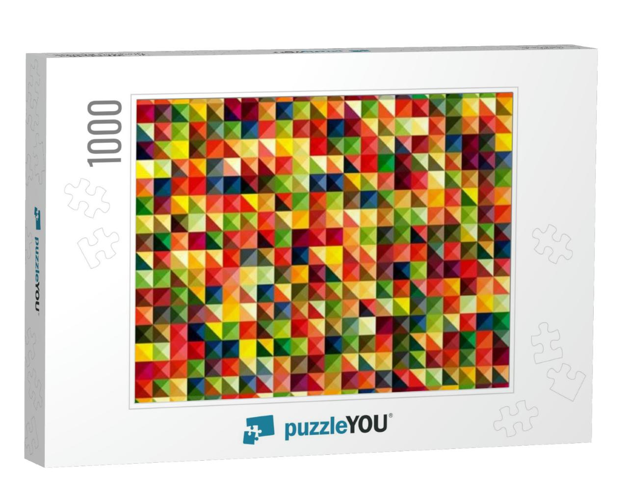 Colorful Abstract Pattern... Jigsaw Puzzle with 1000 pieces