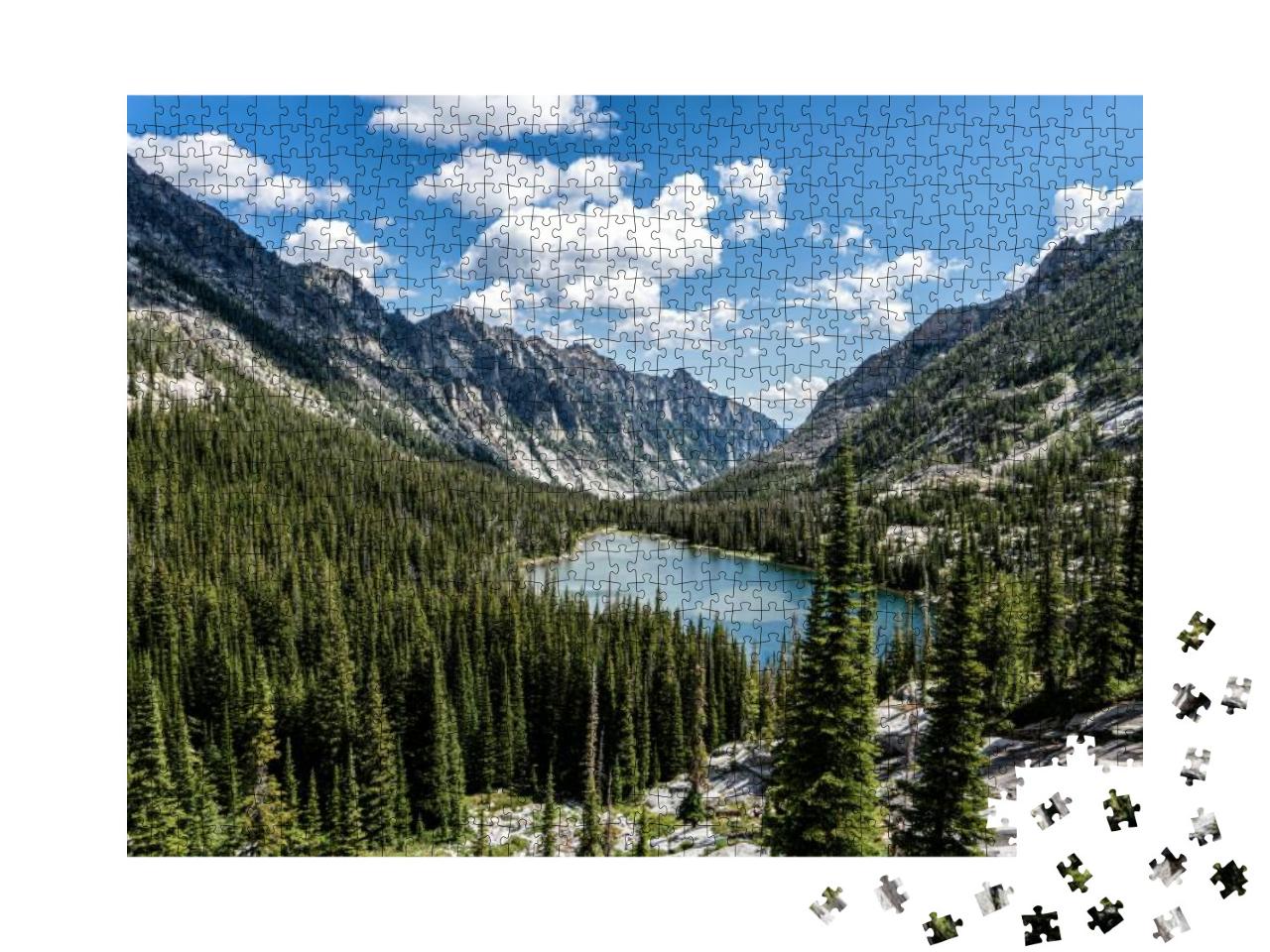 The Beautiful Bitterroot Mountains of Montana... Jigsaw Puzzle with 1000 pieces