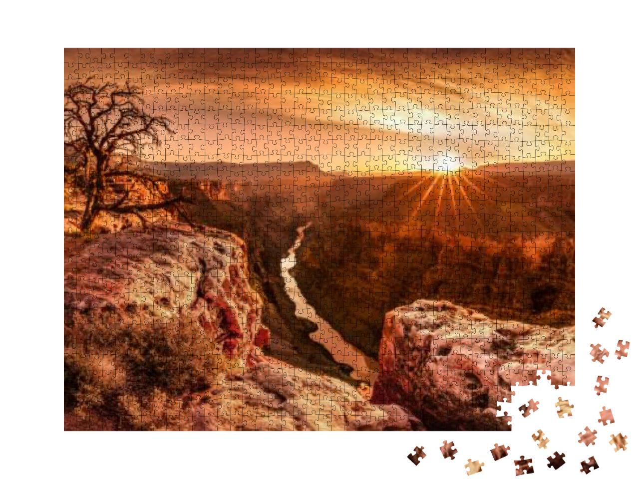 Grand Canyon, Usa... Jigsaw Puzzle with 1000 pieces