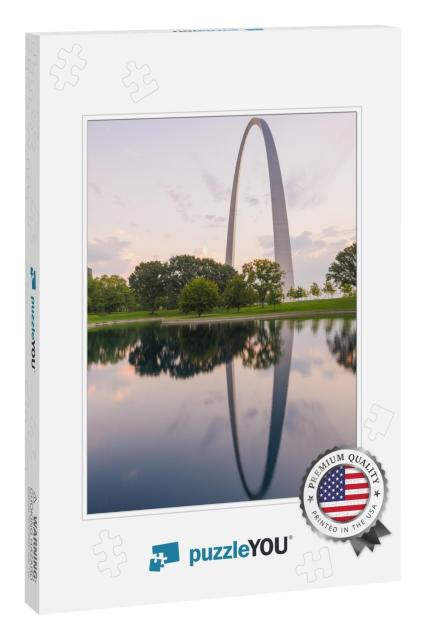 St. Louis, Missouri, USA Park View in the Morning... Jigsaw Puzzle