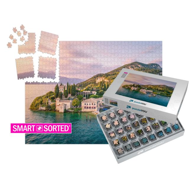 Punta San Vigilio on Garda Lake, Verona Province, Veneto... | SMART SORTED® | Jigsaw Puzzle with 1000 pieces