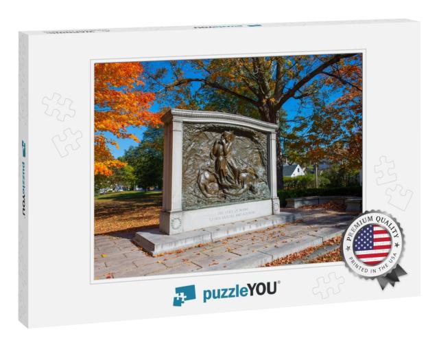 Memorial of the Soldiers & Sailors of the State of Maine... Jigsaw Puzzle