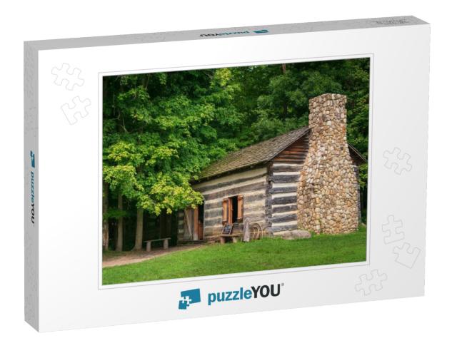 Historic Farm Buildings At Ohio's Only National Park, Cuy... Jigsaw Puzzle