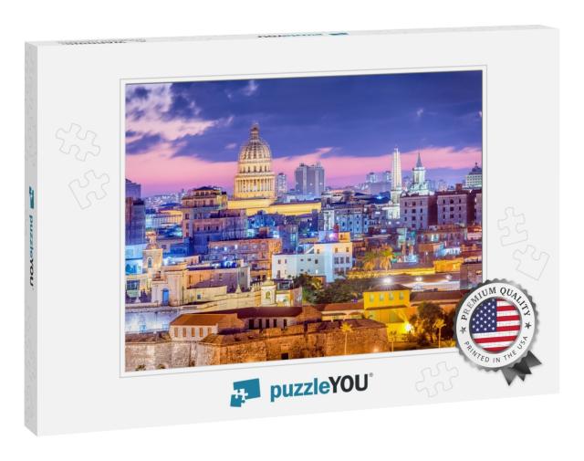 Havana, Cuba Downtown Skyline... Jigsaw Puzzle