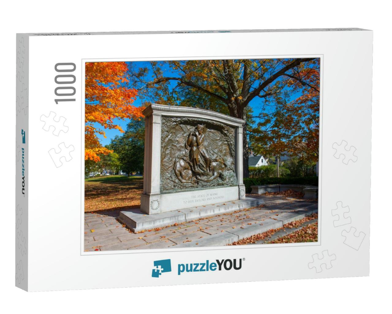 Memorial of the Soldiers & Sailors of the State of Maine... Jigsaw Puzzle with 1000 pieces