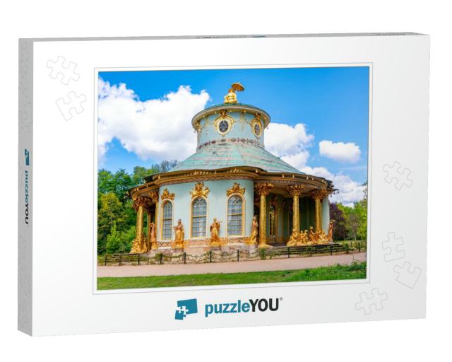 Chinese Tea House in Sanssouci Park, Potsdam, Germany... Jigsaw Puzzle