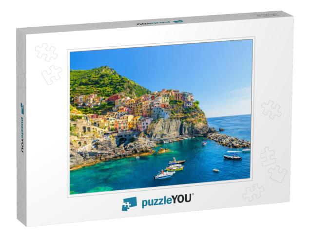 Manarola Traditional Typical Italian Village in National... Jigsaw Puzzle