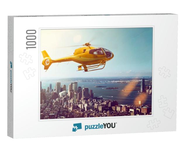 Helicopter Flight... Jigsaw Puzzle with 1000 pieces