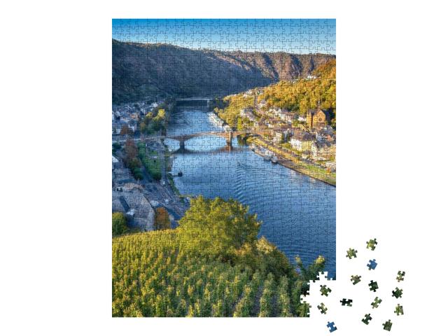 Moselle Valley At Cochem Town, Germany... Jigsaw Puzzle with 1000 pieces