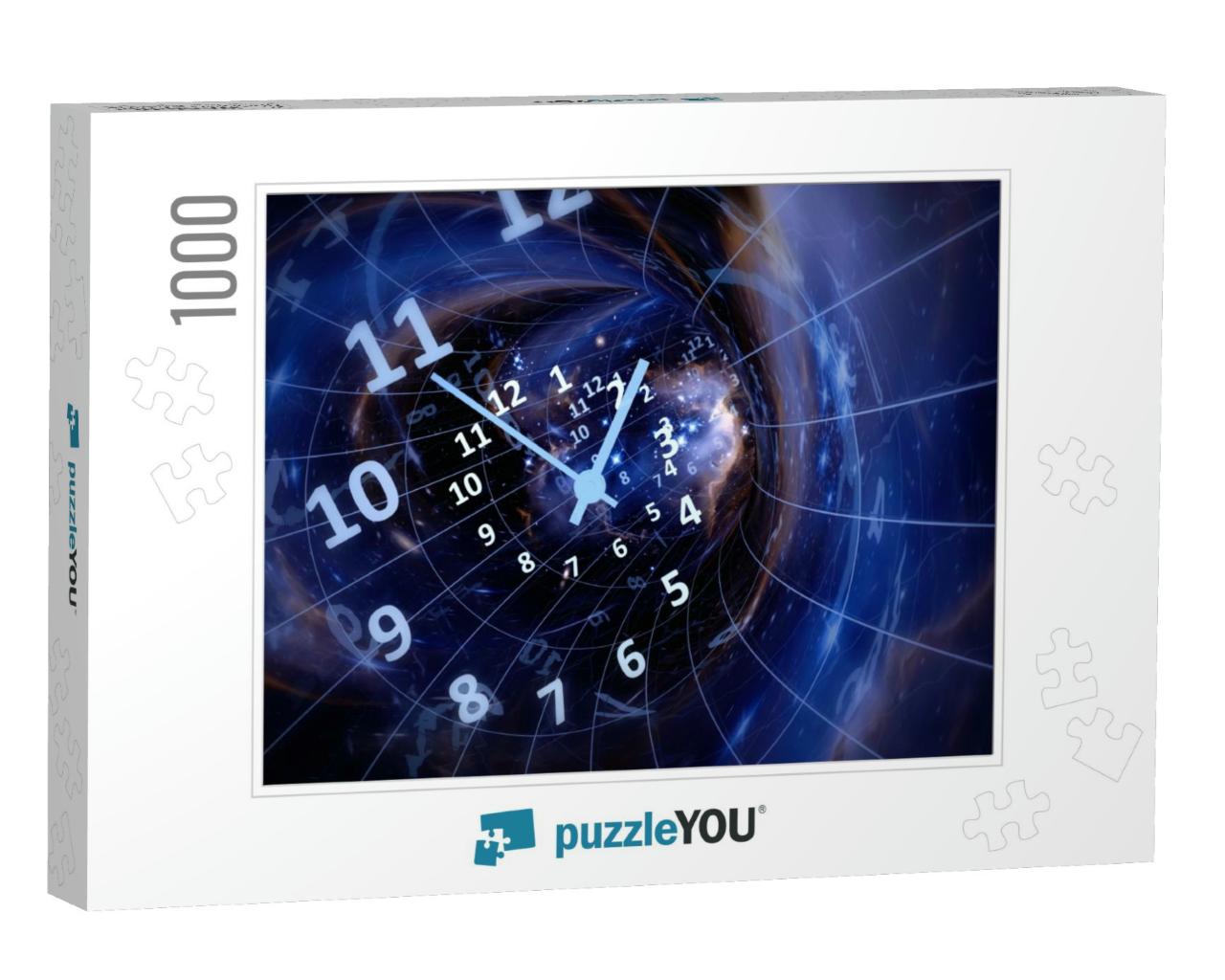 Time, Space, Infinity. Elements of This Image Furnished b... Jigsaw Puzzle with 1000 pieces