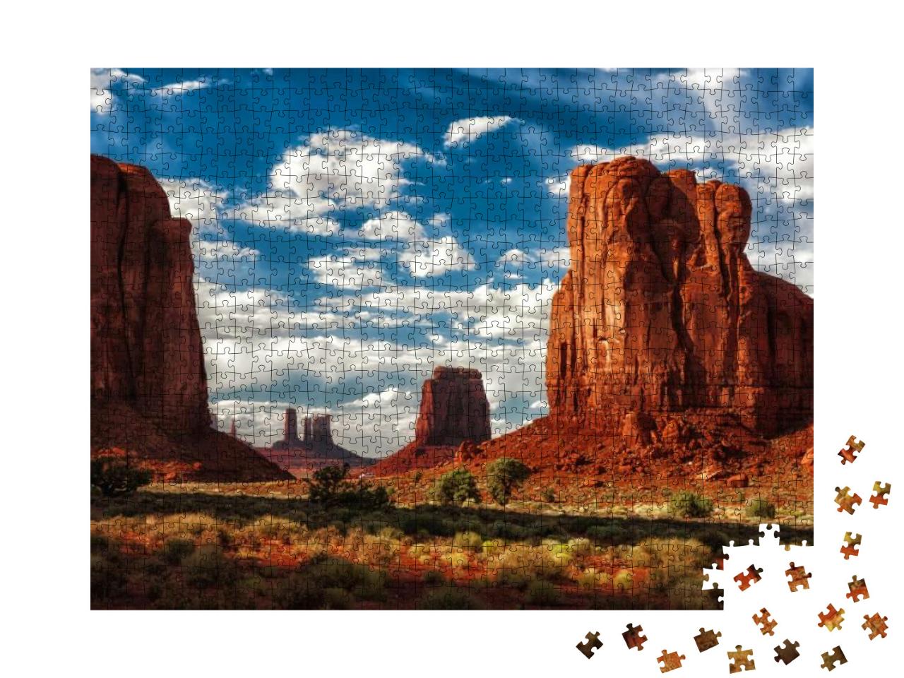 Monument Valley... Jigsaw Puzzle with 1000 pieces