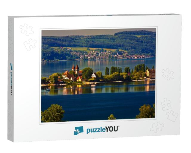Reichenau Island in Lake Constance... Jigsaw Puzzle