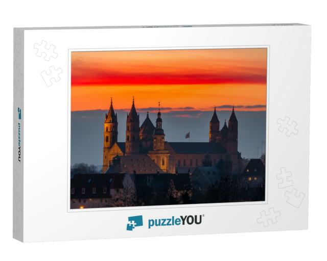 Cathedral St. Peter to Worms, Germany Rhineland Palatinat... Jigsaw Puzzle