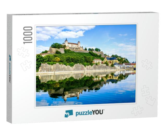Famous Old Town of Wurzburg in Germany... Jigsaw Puzzle with 1000 pieces