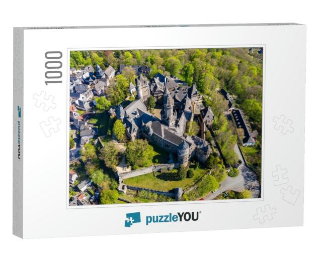 Aerial View, Braunfels Castle, with Hubertus Tower, New H... Jigsaw Puzzle with 1000 pieces